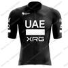 Weißes Team Fahrradtrikot Set Herren Fahrradbekleidung Sets Sommer Rennrad T-Shirts Anzug Fahrrad Trägerhosen MTB Trikot