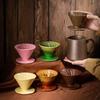 Ceramic Pour-over Coffee Filter Holder Set - American Style Drip Coffee Maker Funnel Tools