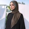 Diamond Modal Jersey Hijab Triangle Scarf Woman Muslim Hijab Shawls Ladies Soft Wraps Solid Color Islamic Headband Turban