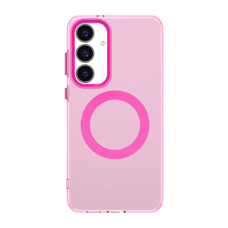 Magnetic For Samsung Galaxy S25 FE 5G Case Magsafe Wireless Charging Cover Samsung Galaxy S25 FE Matte PC Protective Phone Cases