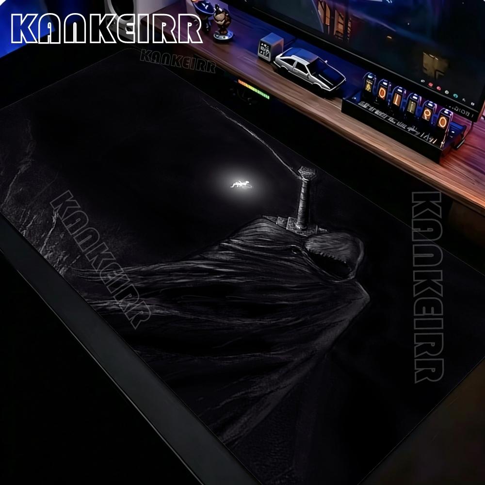 Berserk Guts Anime Mouse Pad Long Desk Pads Large Computer Office Game Table Mats Xxl Rubber Antislip Gaming Keyboard Mousepads