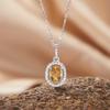 Orecchini a Bottone in Argento Sterling S925 Placcato Oro 18K Colore Naturale Ametista Tesoro Orecchini di Lusso Leggero di Alta Gamma Non Sbiadiscono Gioielli Energetici