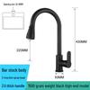 TLXT Kitchen 304 Stainless Steel Pull-Out Sink Faucet