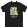 Camiseta Ilustração Popular Objeto Mochila