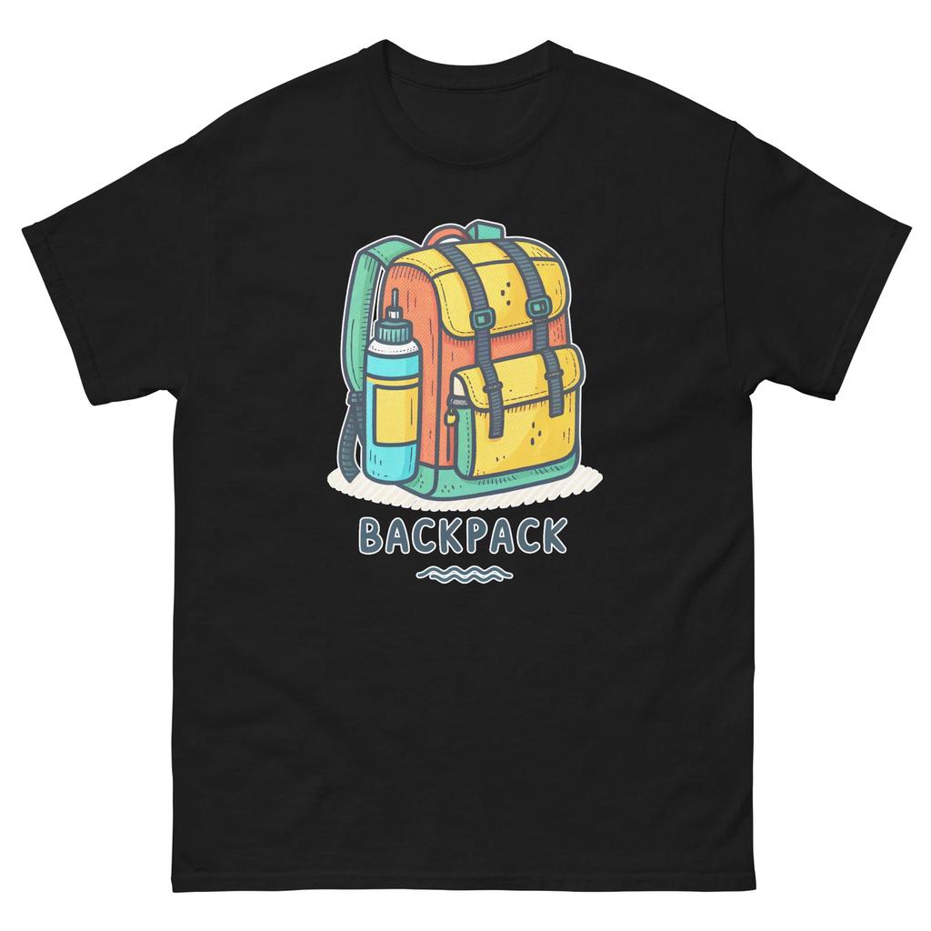 Backpack Popular Illustration Object T-Shirt