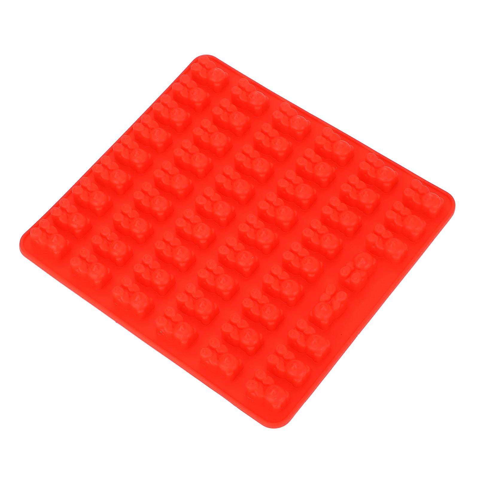Gummy Moulding Br Shape 53 Cavity Silicone Baking Moulding with Dropper for Chocolate Ice
