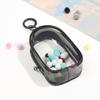 Transparent PVC Doll Display Bag With Keychain For Mini Figures Collectors Practical And Clear Storage Solution for Toy