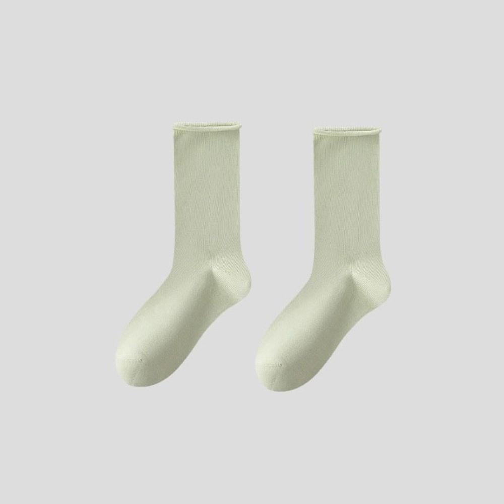 1 Pair Calf Socks Soft Breathable Slouch Socks Versatile Tube Socks  For Women
