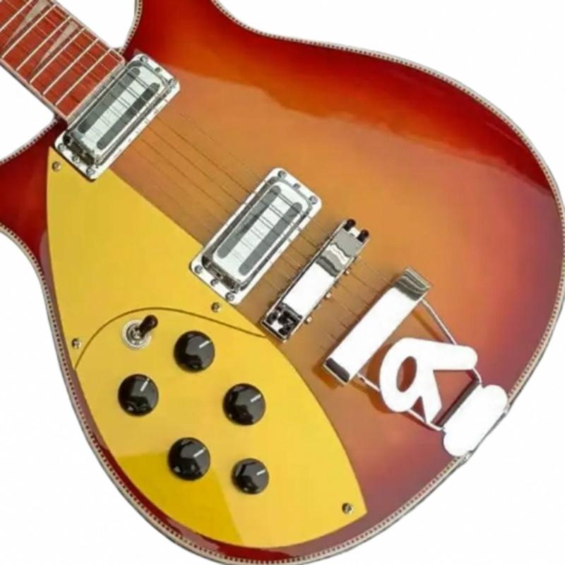 Short Guitar Tailpiece with Bridge Cover And Base Plate 6 String Electric Guitar Trapeze Tailpiece Bridge Easy Install