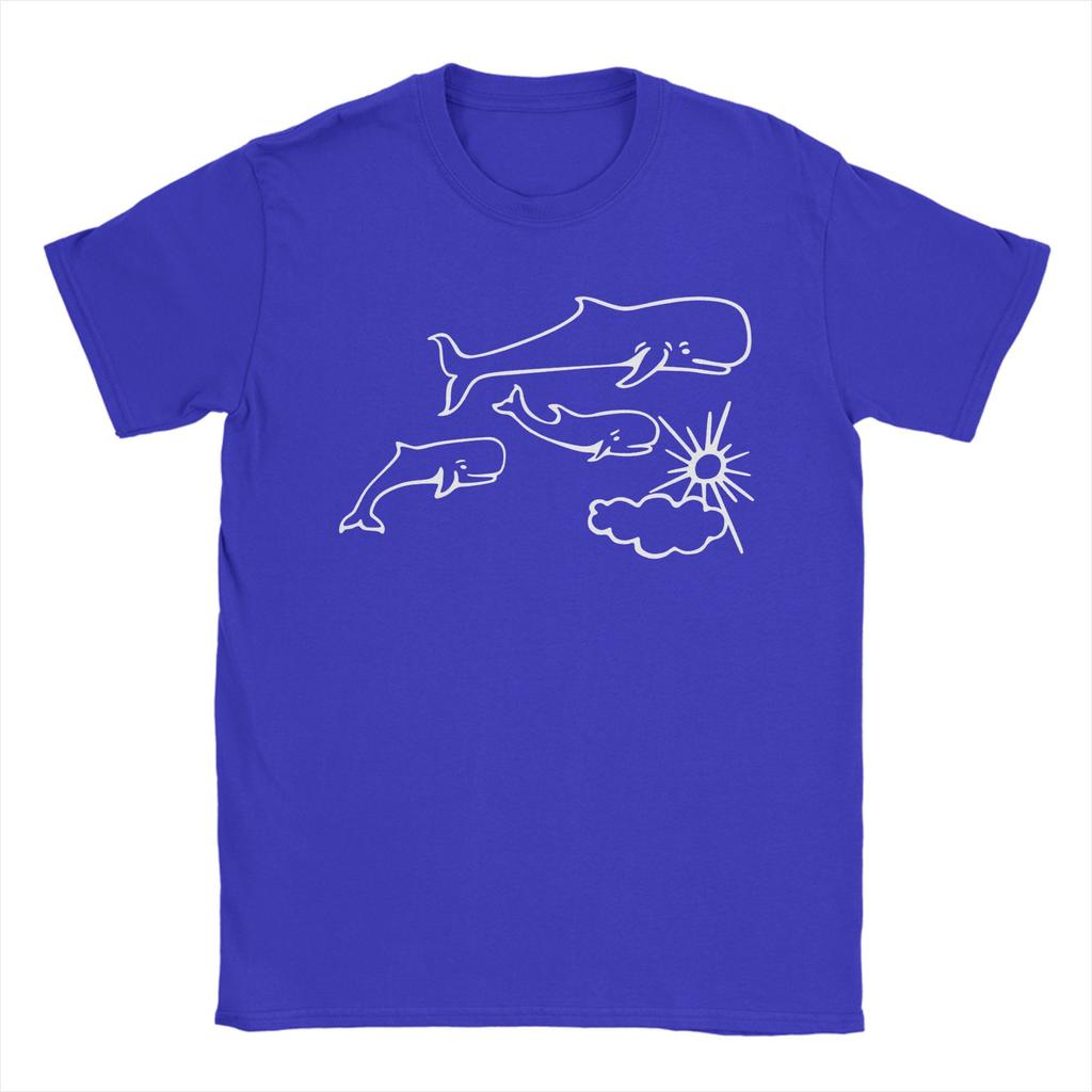 Herren Wale und Sonne Tattoo von Robe de Extremoduro T-Shirts Baumwollkleidung Lässig Kurzarm T-Shirt O-Ausschnitt T-Shirt Übergröße