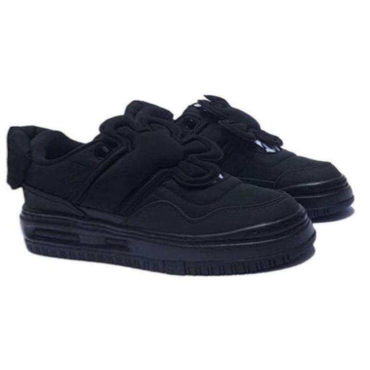 Disney x Li Ning Oswald Futurec 1 Slip Resistant Abrasion Resistant Low top Skateboard Shoes Women's Black AGCT188-2