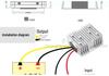 36V/48V to 24V 15A DC-DC Buck Converter Step-Down Regulator
