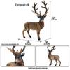 Cross-Border Animal Simulation: Forest Reindeer & White-Tailed Deer Christmas Toy Ornament for Children