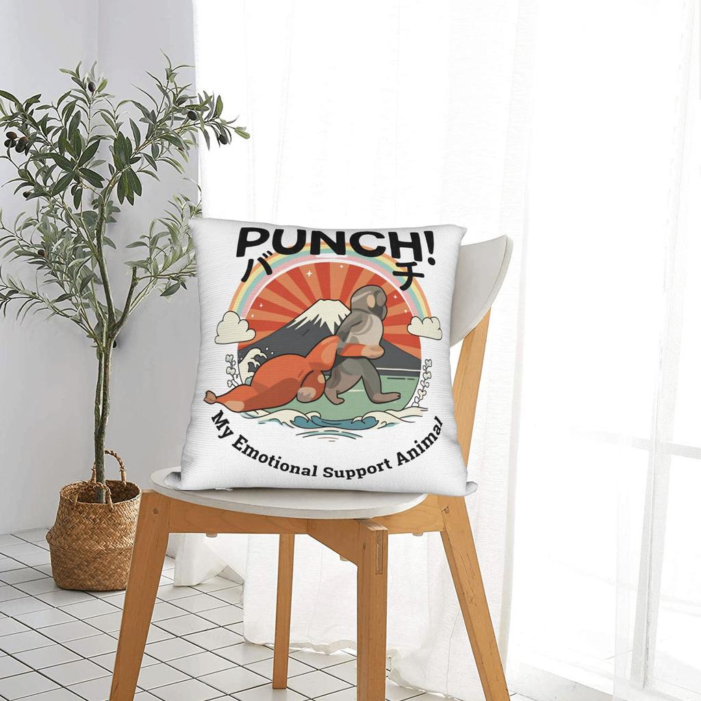 Punch Monkey Pillow Case Fashion Pillow Cover Soft Pillowcases For Wedding Party Home Decor