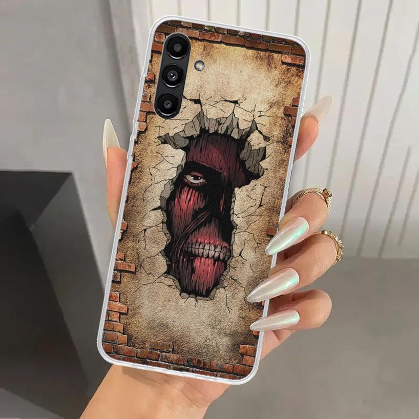 Attack Anime Phone Case for Samsung Galaxy A16 A26 A36 A56 A15 A25 A35 A55 A14 A24 A34 A54 A13 A23 A33 A53 A05S A04S A03S A15 A2