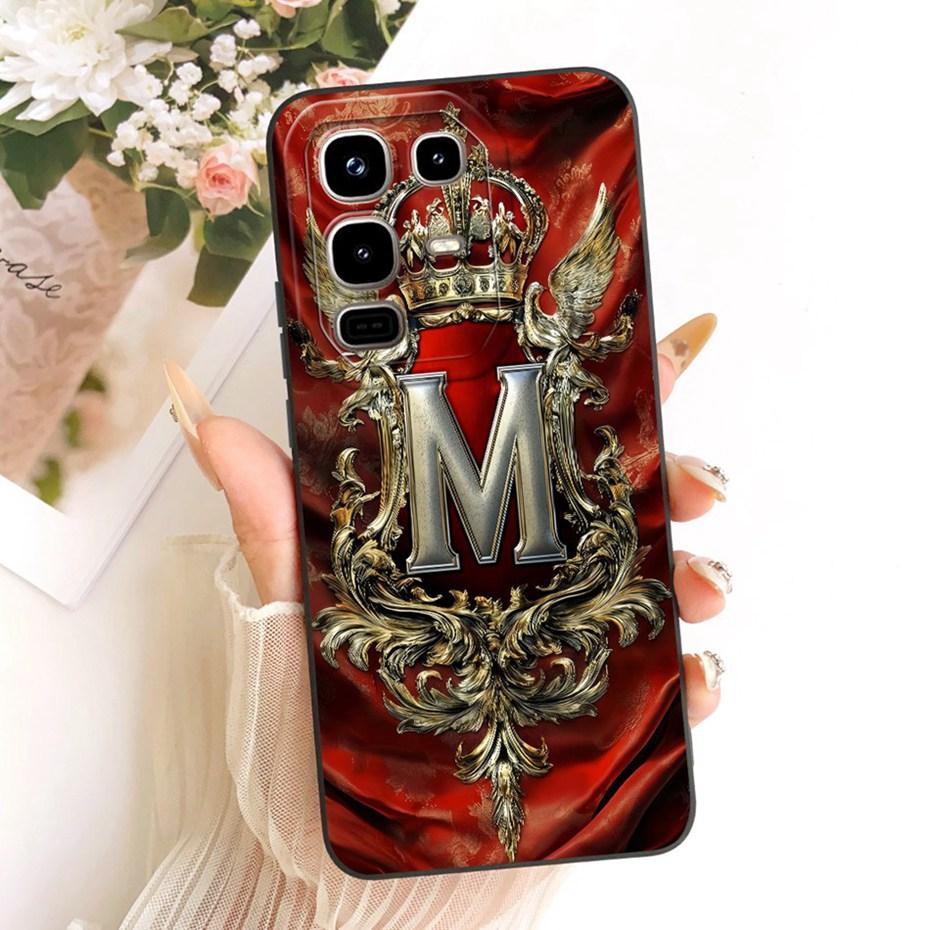 Fashion Crown Letter Couple Phone Case For Infinix Note 50 Pro 4G X6855 / Note 50 4G X6858 Soft Silicone Cases Covers Bumpers