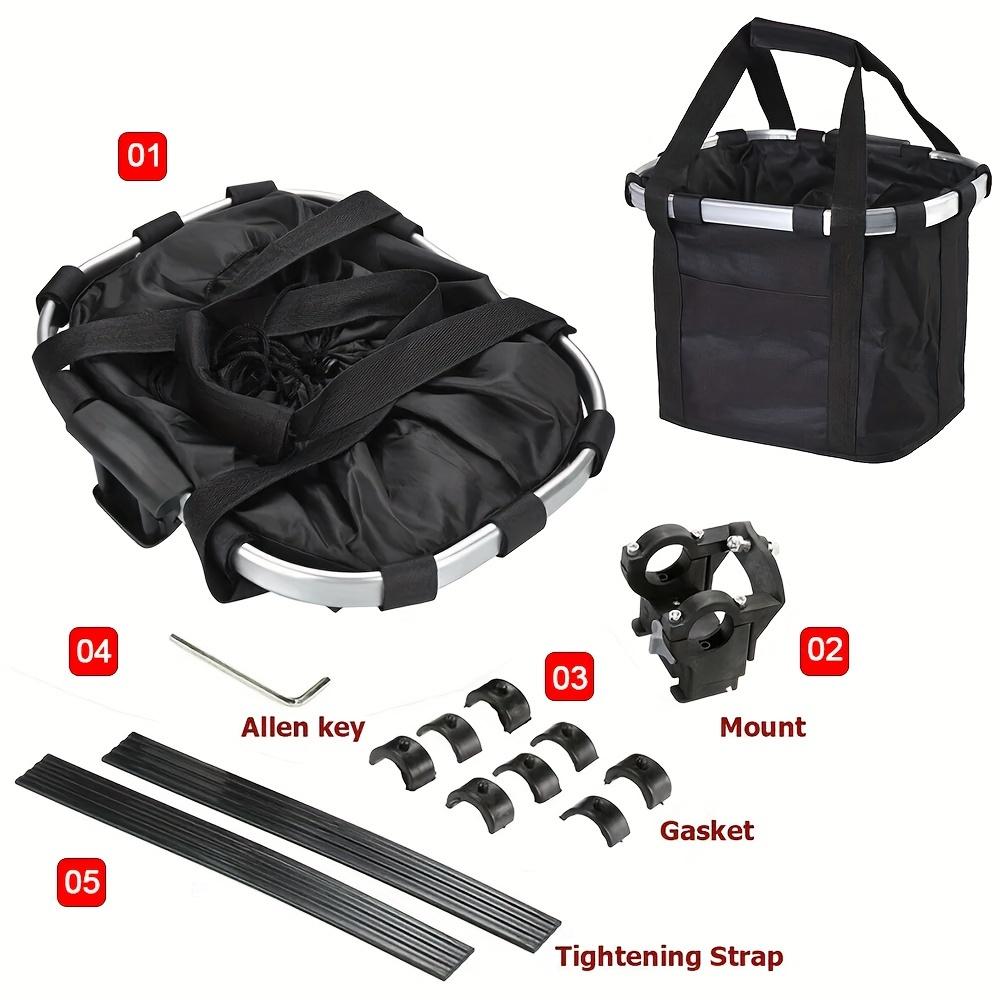Outdoor Leisure Bicycle Basket Dog Strap Lightweight Detachable Handle Bag