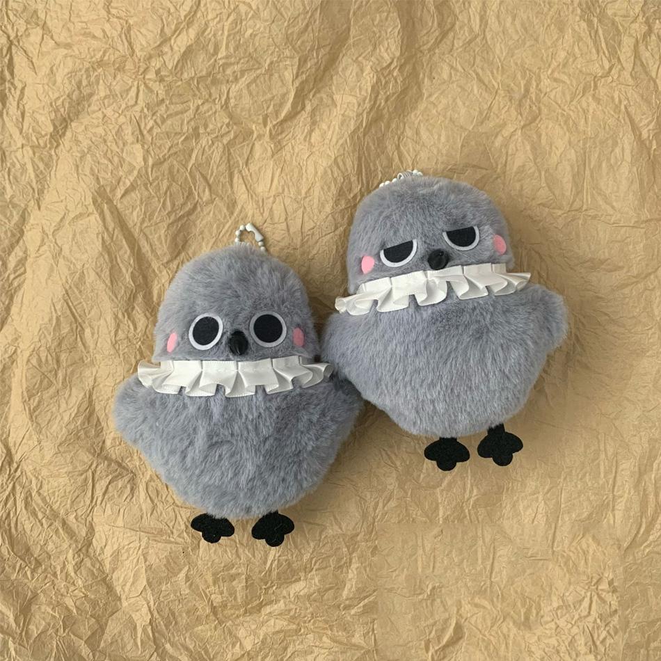 Love and Deep Space Qin Che Crow Angry Crow Silly Crow Plush Doll Keychain Pendant