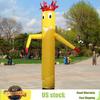 Bymaocar 10ft Yellow Air Sky Puppet,Inflatable Dancing Doll  Outdoor Holiday Decor for Weddings & Opening Celebrations No Blower