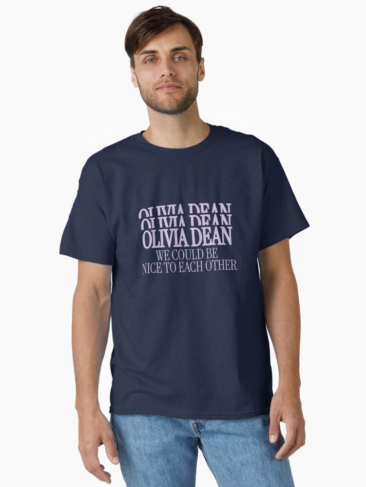 Across The Atlantic US Canada Tour 2025 Tshirt Olivia Dean Graphic Printing Tshirts Cotton Fashion Oversized Unisex Tee Shirt
