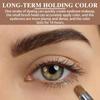 Eyebrow Tint, Eyebrow Pomade Cream, Waterproof Eyebrow Tint, Natural-Looking Eyebrow Color, Long-Lasting Brow Dye-7g