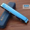 Beginner 24-Hole Double Reed C Key Harmonica for Adults and Children - Ideal Self-Study Gift