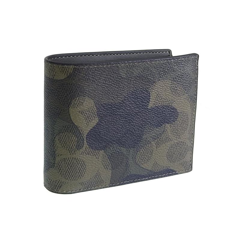 

[coach] wallet men s bifold folding wallet compact outlet brand wallet No coin purse camouflage 3 IN 1 SIG CAMO CW232SAK [product]