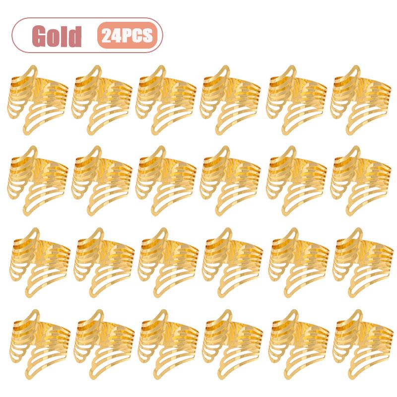 1-24PCS Minimalist Butterfly Wing Napkin Rings Luxury Hotel and Wedding Fine Dining Table Decor Napkin Holders