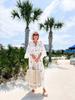 2023 New European & American Casual Loose Beach Vacation Lace Cover-Up Shirt