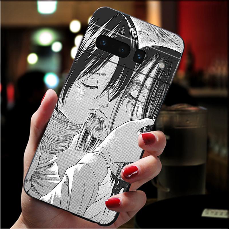 

Mikasa ackerman and eren yeager Funda Phone Case For Google Pixel 10 9 Pro XL 9A 8 7 6 Pro Pixel 8A 7A 6A Pixel 8 7 6 5 Case Google Pixel 9