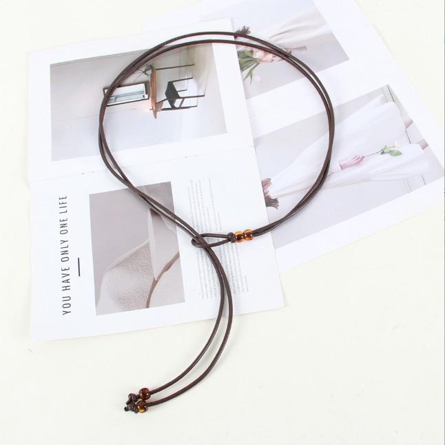 Women's White Decorative Waist Chain for Dresses, Sweaters, and Skirts