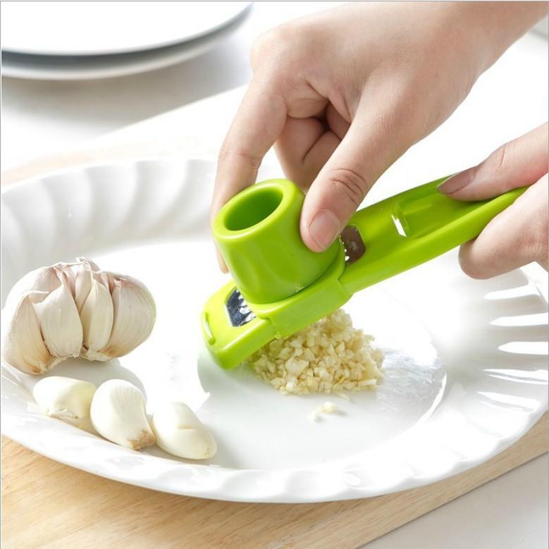 Garlic Grinder Creative Garlic Press Kitchen Garlic Mash Manual Garlic Mashing Green Kitchen Gadgets