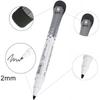 Accuprints Pack Of 2 White Board Markers For White Board Magnetic Dry Erase Markers Fine Tip Low-Odor Whiteboard Markers
