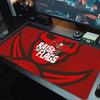Tampa Bay Buccaneers Mauspads Großes Gaming-Tischkissen Rutschfest Laptop Tablet Großes Mauspads XXL Matte Mini-PC Spielmatte Mit Verriegeltem Rand
