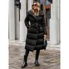 Long Thick Coat, Suitable for Women with Curvy Figures - Autumn/Winter Warm Long Padded Coat