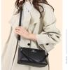 Lychee-Muster leichte Luxus-Umhängetasche Damen-Schultertasche