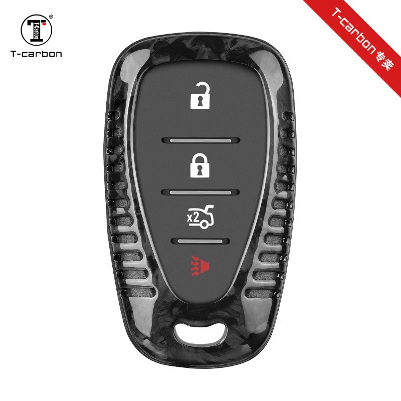 Forged Carbon Fiber Key Case for Chevrolet Camaro Bumblebee