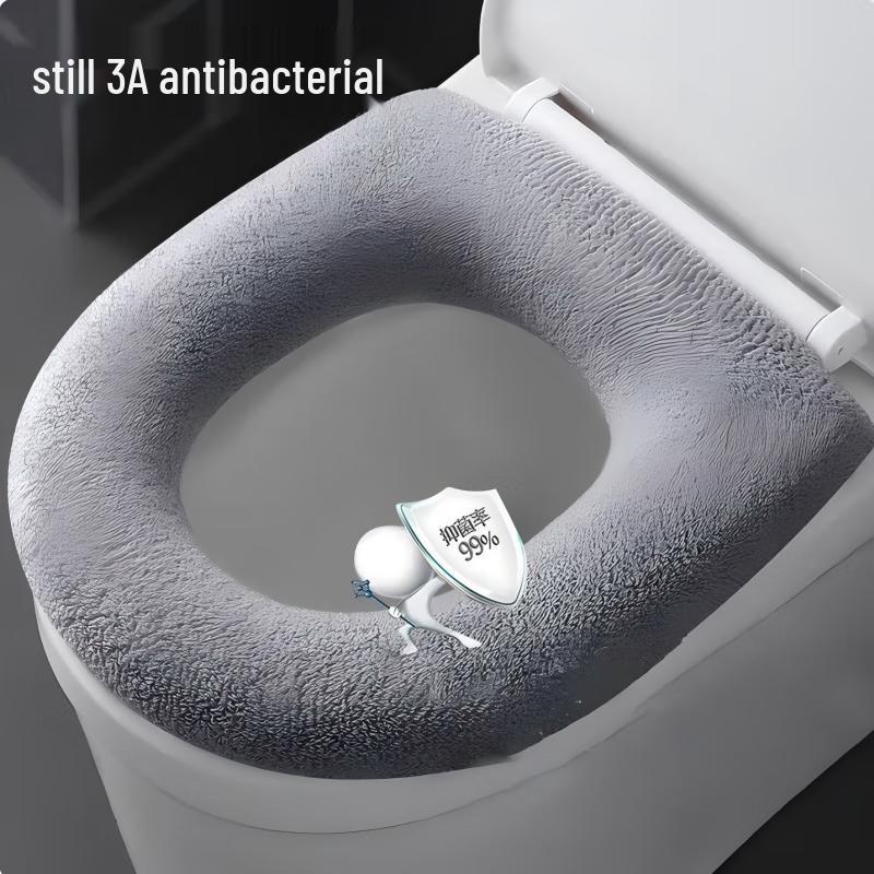 KATEI STORY Plüsch Warmer WC-Sitzbezug