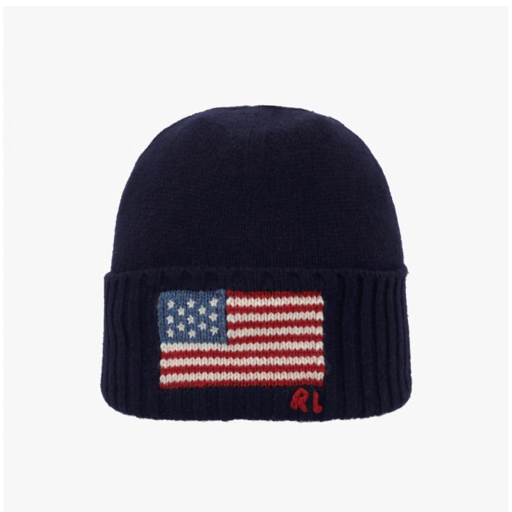 Polo Ralph Lauren Flag Knit Beanie Pc1441 443