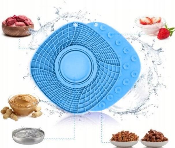 Tray, licking mat for dogs, puppy, slow eating bowl, scoop