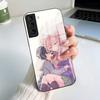 Happy Sugar Life Phone Case For Samsung A56 A36 A26 A16 A15 A25 A35 A55 A14 A34 A24 A54 Glass Case