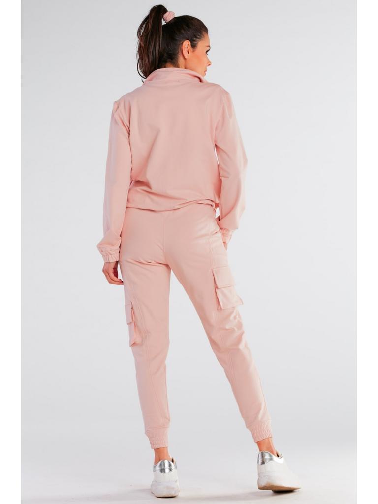 Cargo sweatpants, pink L/XL