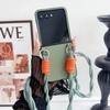 PU Leather Crossbody Phone Case for Motorola Razr 60 Ultra 2026 50 40 Moto Razr60 Razr50 Weave Lanyard Hard Protectie Cover