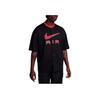 Nike Single-Knopf Überschnittene Schulter Atmungsaktives Rundhals Stricktop Herren Tops Schwarz FN2149-010