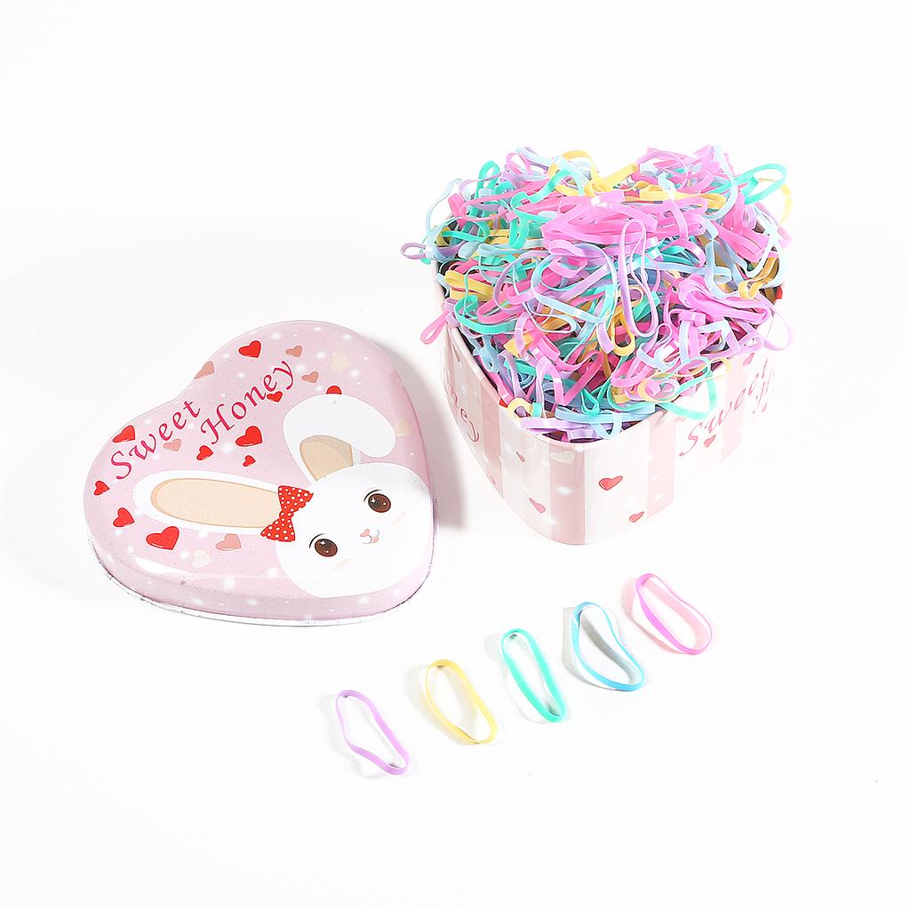 Child Baby Braider for Hair TPU Disposable Elastics Hair Bands Girls Ponytail Holder Rubber Bands Hair Styling Tool