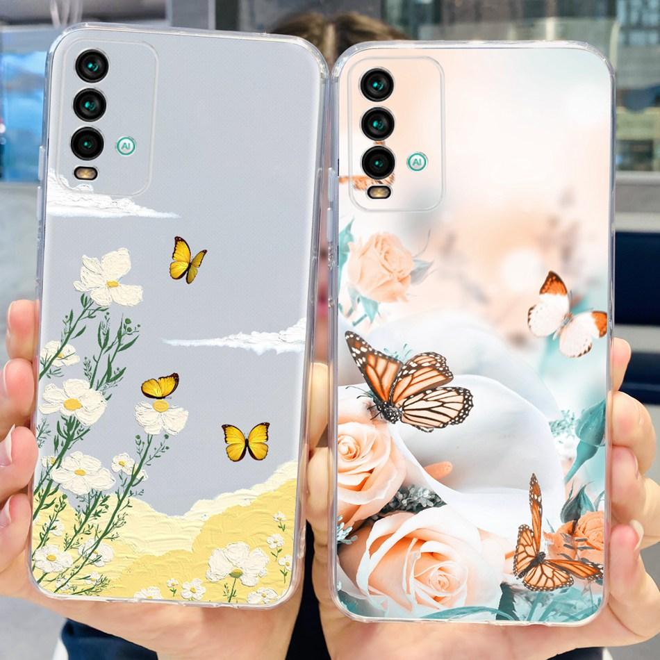 For Xiaomi Redmi 9T Case Fashion Painted Soft Silicone TPU Back Cover For Redmi 9T Redmi9T Phone Cases