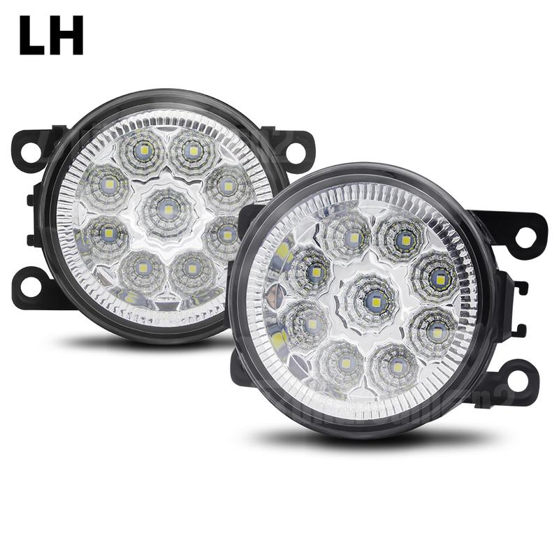 2 Pcs 30W Fog Light Assembly For Iveco Daily VI 2014-2023 H11 Car LED Fog Daytime Running Lamp DRL 3000LM
