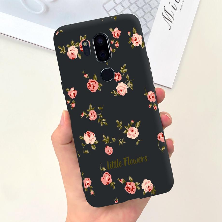 For LG G7 ThinQ G7 Plus Case Luxury Soft Silicone TPU Bumper Phone Cover for LG G6 G6+ Plus Capa Panda Rabbit Goothic Style Case