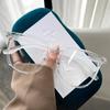 TR90 Rivet Large Frame Women's Anti-blue Light Flat Mirror Xiaohongshu Plain-face Internet Celebrity with Myopia Glasses Frame