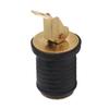 Boat Live Well Plug Brass Livewell Bait Well Drain Plug Tight Sealing Boat Drain Plug Boat Drain Plug for Bilge Beam